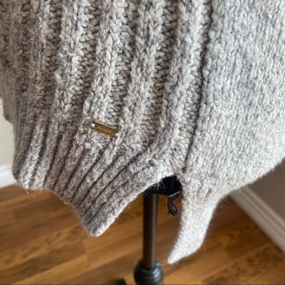 Tommy Hilfiger cable knit sweater hi lo hem  S - Picture 4 of 9